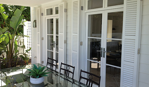 Handcrafted Acoustic Timber French Doors by Wilkins Windows